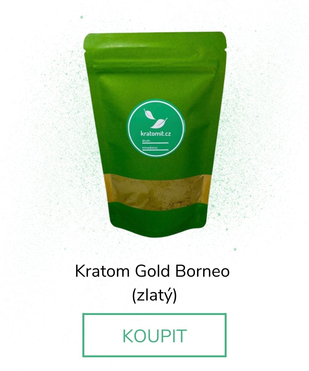 Kratom Gold Borneo (zlatý)